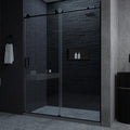 Frameless Sliding Shower Door 58 60 In. W X 76 In. H, Bathroom Sliding Door With 5 16