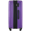 2 Piece Luggage Set With Bags Expanable Spinner Wheels Abs Lightweight Suitcase With Tsa Lock 20Inch 28Inch Purple Abs