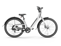 Electric Bike W 40 Miles Max Operating Range And 25 Mph Max Speed White White Aluminum