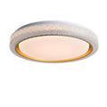 Led Flush Mount Ceiling Light Fixture, 19.69In 36W,3600Lm, 5 Cct Colors 2700K 3000K 3500K 4000K 5000K, Dimmable Modern Flush Mount Light Fixture For Bedroom Bathroom Hallway White Abs Acrylic