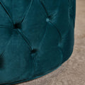 Ottoman Teal Velvet