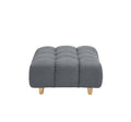 120 Inches Long, Teddy Sofa Fabric, With Spacious And Comfortable Seats, For Apartment Office Living Room Gray Gray Teddy 4 Seat