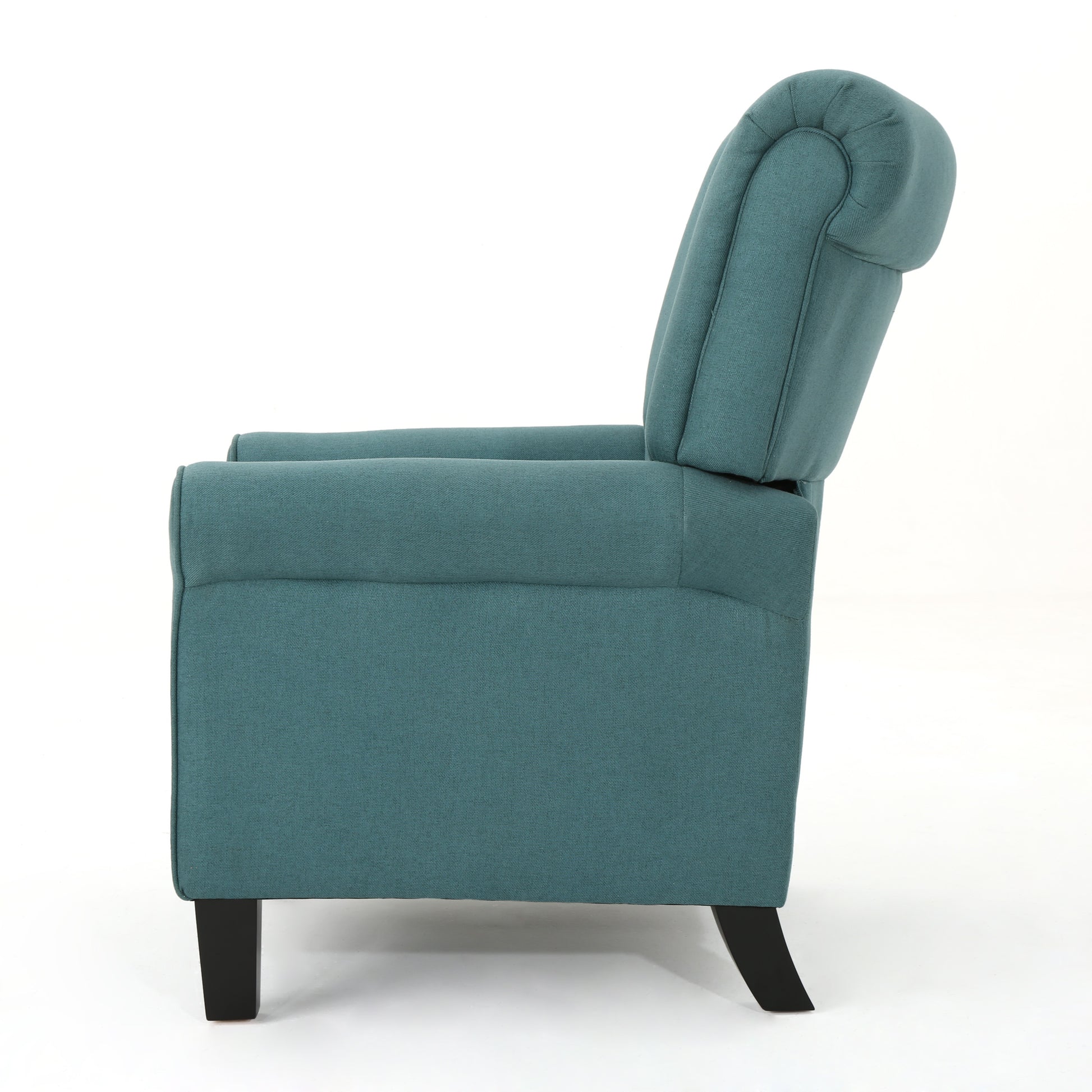 32.83" Wide Manual Standard Recliner Teal Fabric