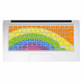 13.3 Air 13.3 15.4 Retina Keyboard Protector Rainbow Rainbow Plastic