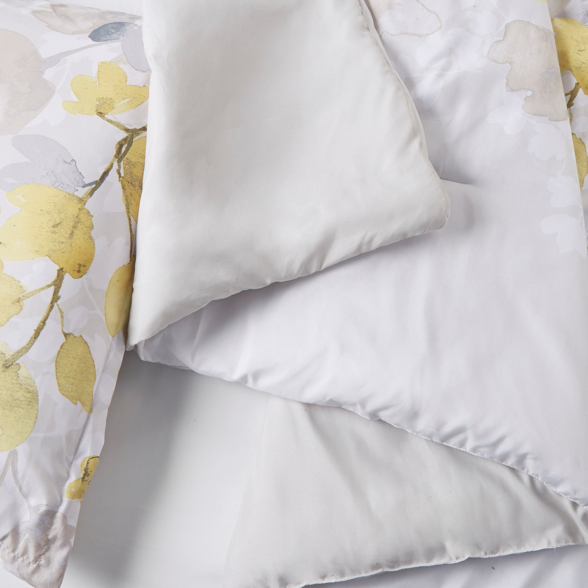 Comforter Set With Bed Sheets Yellow Full Multicolor Polyester