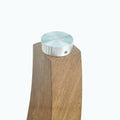 Modern Minimalist Rectangular Glass Table With 0.39 