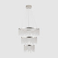 23.6 Inch Fancy Hanging Ceiling Lamps Luxury Modern Pendant Light Crystal Chandelier Chrome,Transparent Modern Crystal,Stainless Steel