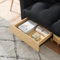 84.64 Inches Black Three Person Sofa Lift Sofa Bed With Locker Sofa Bed, Sofa Soft And Comfortable, Suitable For Bedroom, Living Room Black Teddy 3 Seat