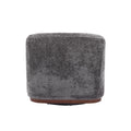 Coolmore Swivel Barrel Chair, Comfy Round Accent Sofa Chair For Living Room, 360 Degree Swivel Barrel Club Chair, Leisure Arm Chair For Nursery, Hotel, Bedroom, Office, Lounge Gray Gray Primary Living Space Foam Chenille