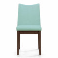 Dining Chair Set Of 2 Mint Fabric