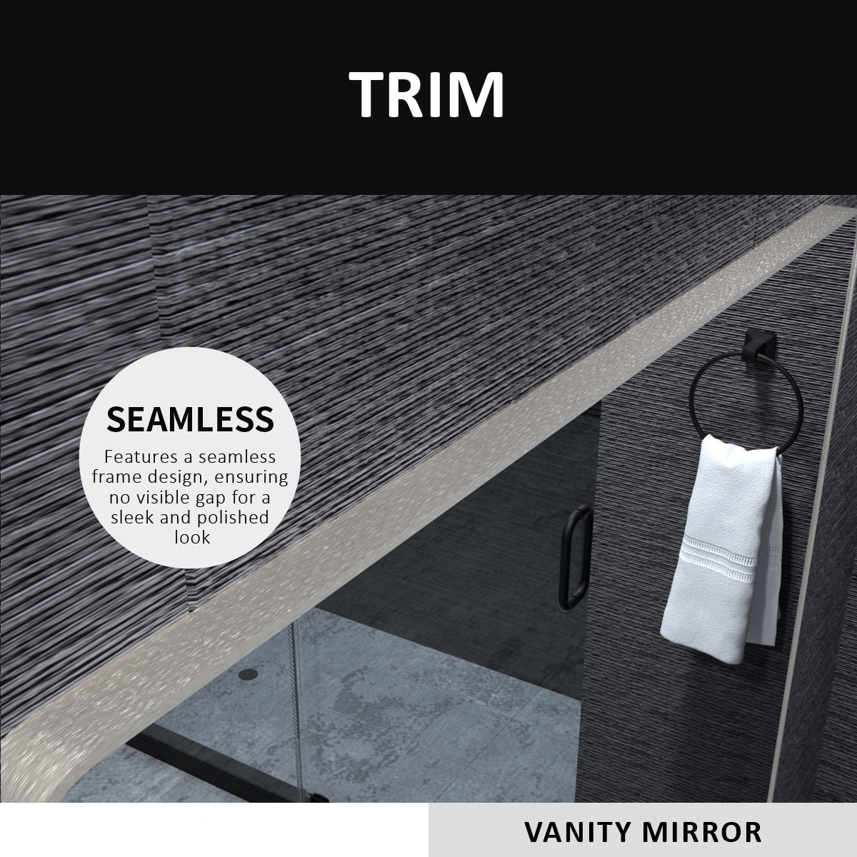 60X36 In. Aluminum Framed Rounded Rectangle Bathroom Wall Mirror, Brushed Nickel Bathroom Vanity Mirror Farmhouse, Anti Rust, Tempered Glass Mirrors, Hangs Horizontally Or Vertiy Brushed Nickel Aluminum