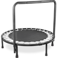 Xtp009 Assembled Children'S Trampoline Happy Expression Outdoor And Indoor Dual Use Monkey Black And Red Foldable Iron Tube For Kids Age 3 7 Black Red Steel