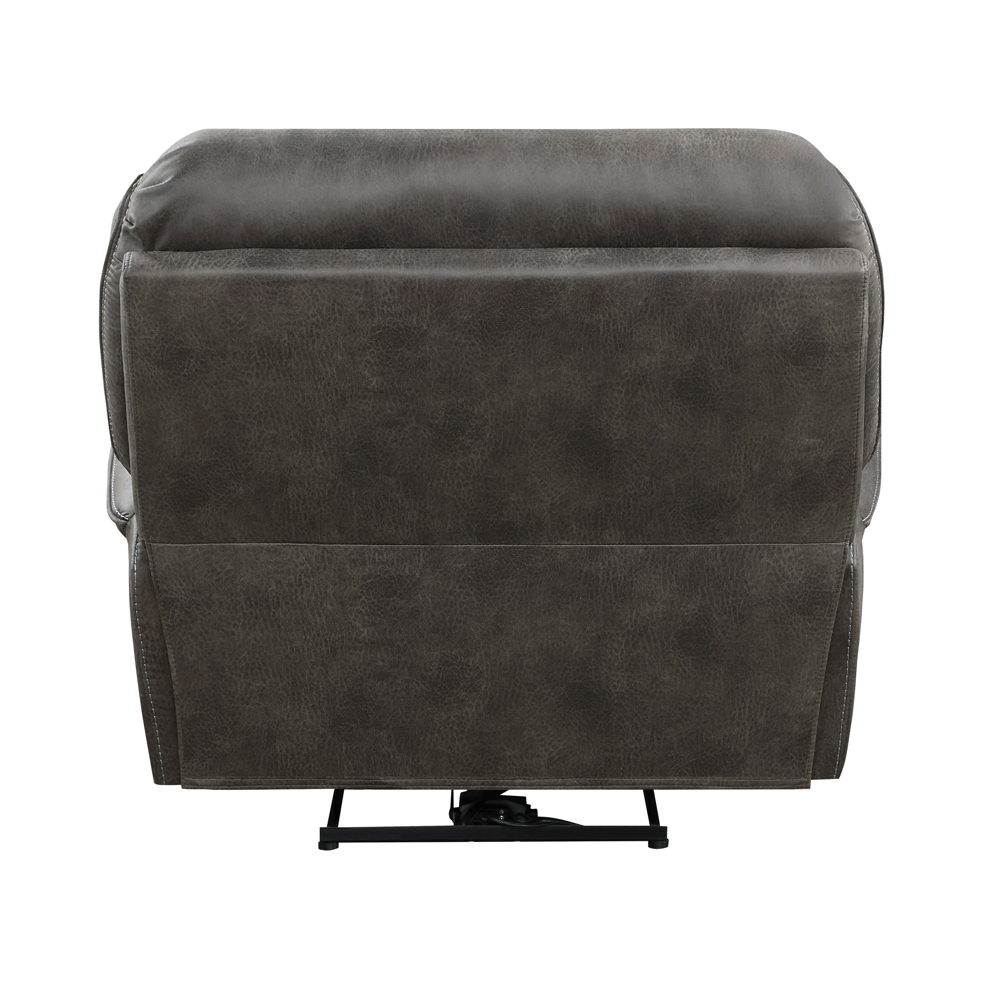 Plush Modern Living Room Sofa Set 3Pc Power Reclining Sofa Loveseat Chair Gray Microfiber Upholstery Usb Port Solid Wood Frame Furniture Gray Microfiber Wood Primary Living Space Modern Plywood,Solid Wood 6 Seat