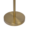 Verve Brassed Gold Floor Lamp With On Off Switch Adjustable Led Round Base Gold Table&Floor Lamps Led Brass,Metal