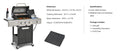 Propane Grill 3 Burner Barbecue Grill Stainless Steel Gas Grill With Side Burner And Cover For Outdoor Bbq, Camping Silver Garden & Outdoor Stainless Steel