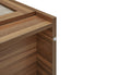 Closet, Suitable For Living Room, Entryway, Bedroom Walnut Mdf