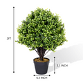 High Quality Decoration Topiary Plants Artificial Tree Green Artificial Tree Three Branches Of Mwort Green Plastic