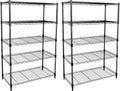 Heavy Duty 5 Shelf Shelving Unit 1250Lb Capacity, 29.92