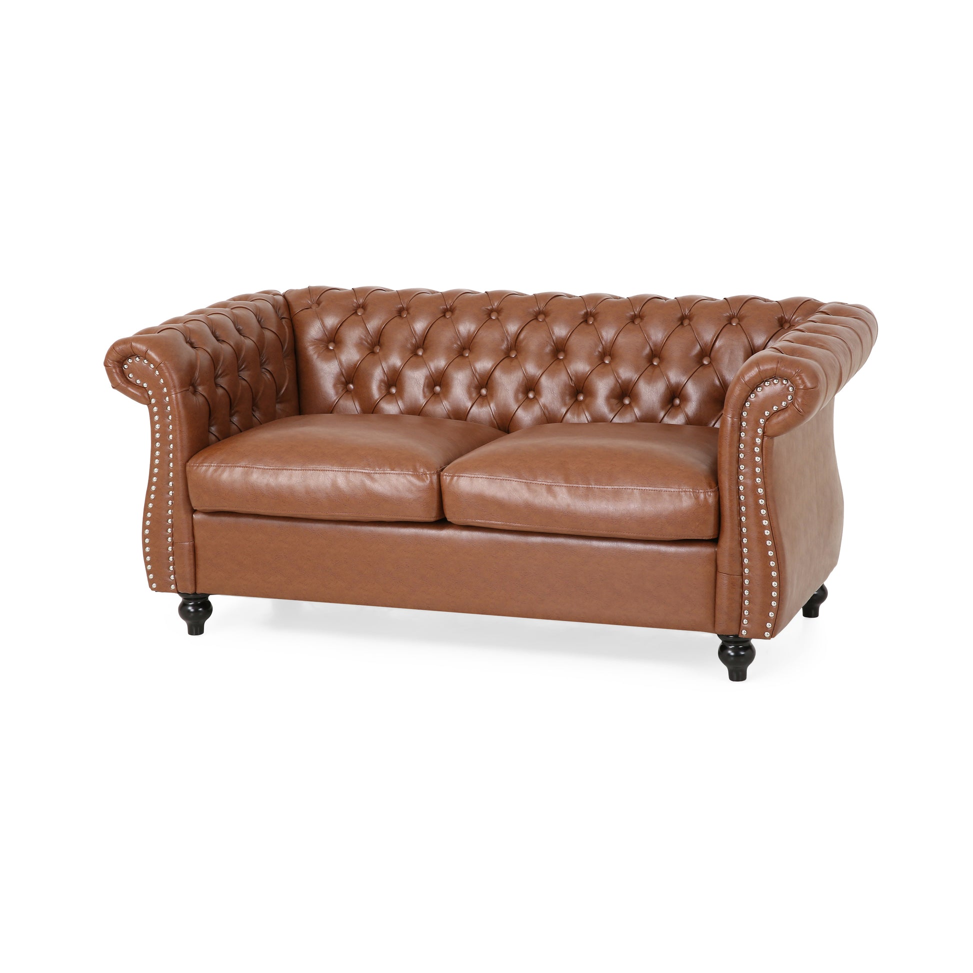 Seat Sofa Light Brown Pu