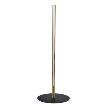 Dimond Black Led Table Lamp With On Off Switch Round Metal Base Black,Gold Table&Floor Lamps Mid Century Modern Led Metal