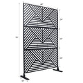 Outdoor & Indoor Privacy Screen Metal Privacy Screen 76