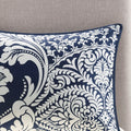 6 Piece Printed Duvet Cover Set Queen Multicolor Polyester