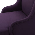 Dining Chair Plum Fabric