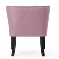 Fabric Occaisional Chair, Lavender Purple Lavender Purple Fabric