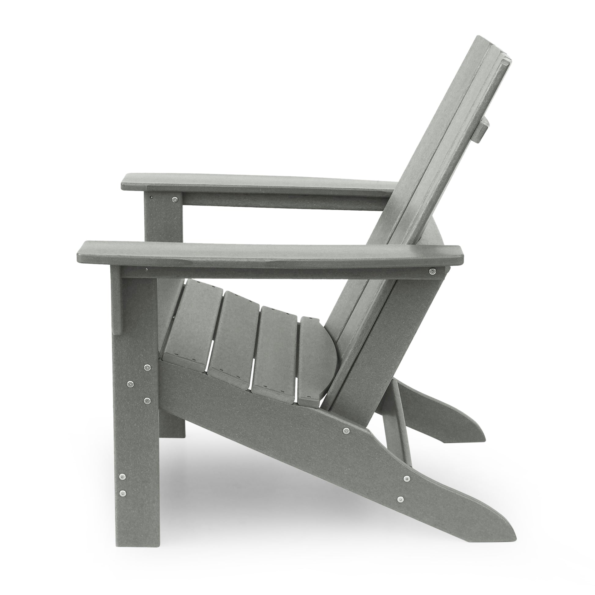 Encino Adirondack Chair Gray Hdpe