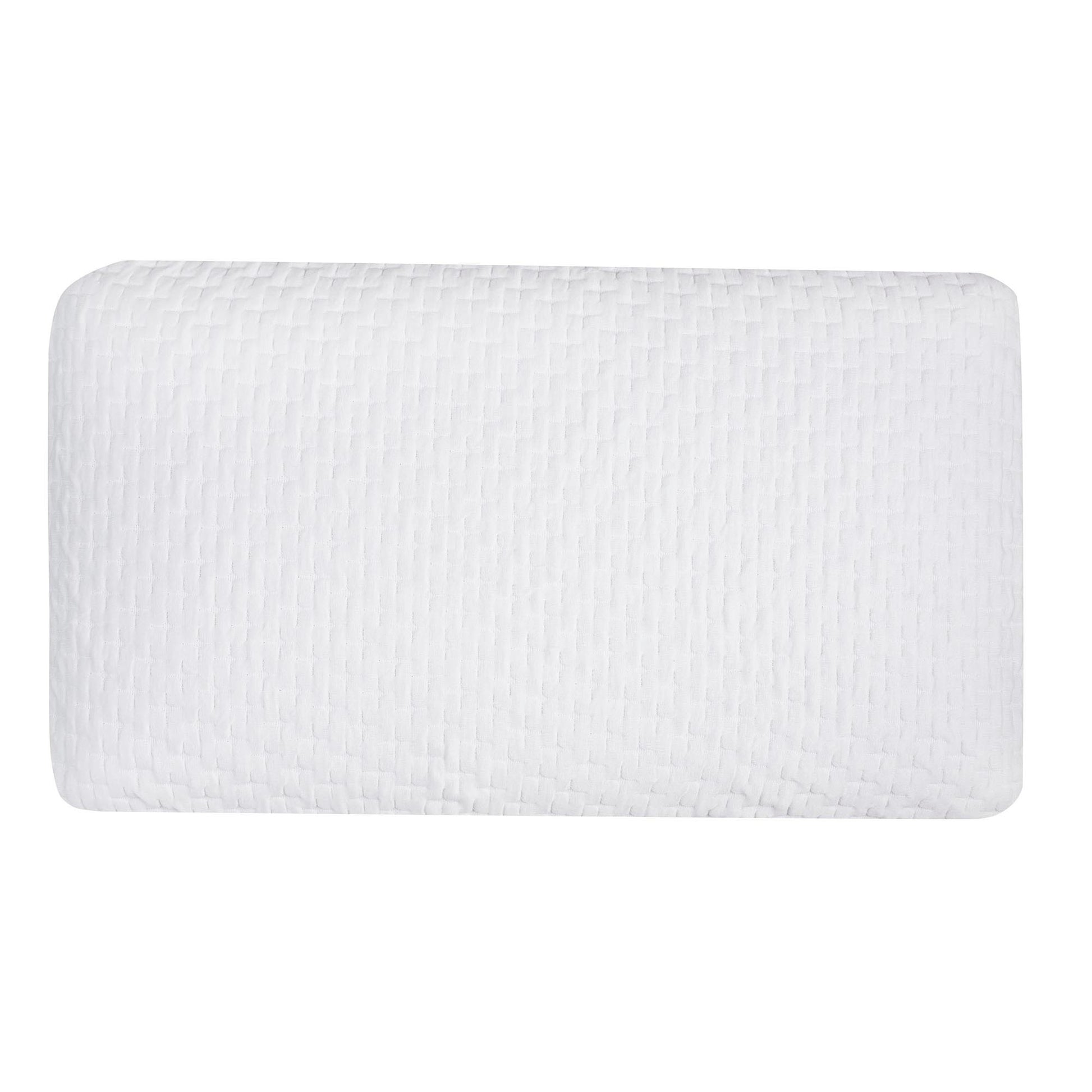 Bamboo Charcoal Cooling Gel Pillow Queen White Foam