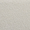 Teddy Velvet Swivel Chair, White, No Installation Required White Teddy