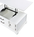 Charlestown 3 Piece Table Set White Wood