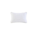 4 Piece Cotton Seersucker Duvet Cover Set King White Cotton