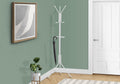 Coat Rack, Hall Tree, Free Standing, Hanging Bar, 6 Hooks, Entryway, 68