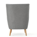 Club Chair Grey Fabric