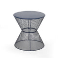 Nevada Side Table Navy Iron