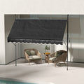 Outsunny Manual Retractable Awning, 118