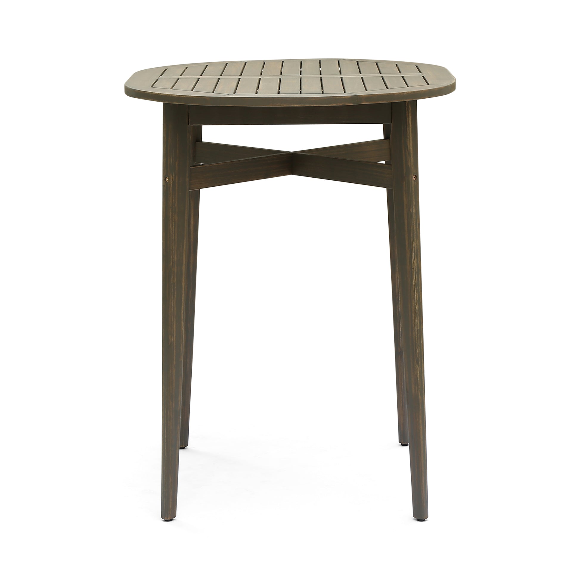 Stamford Bar Table Grey Acacia Wood