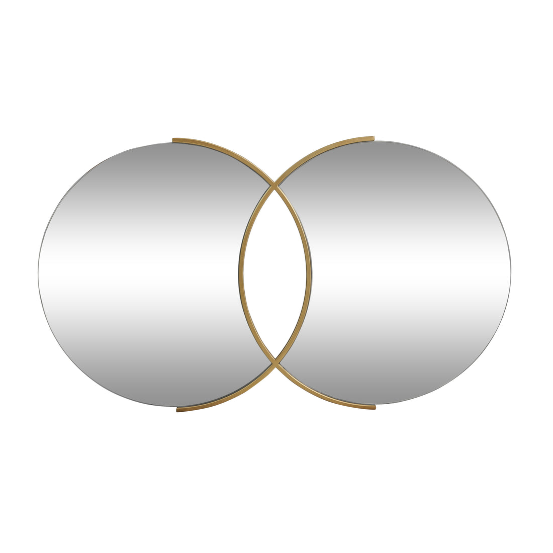 Wall Mirror Gold Iron