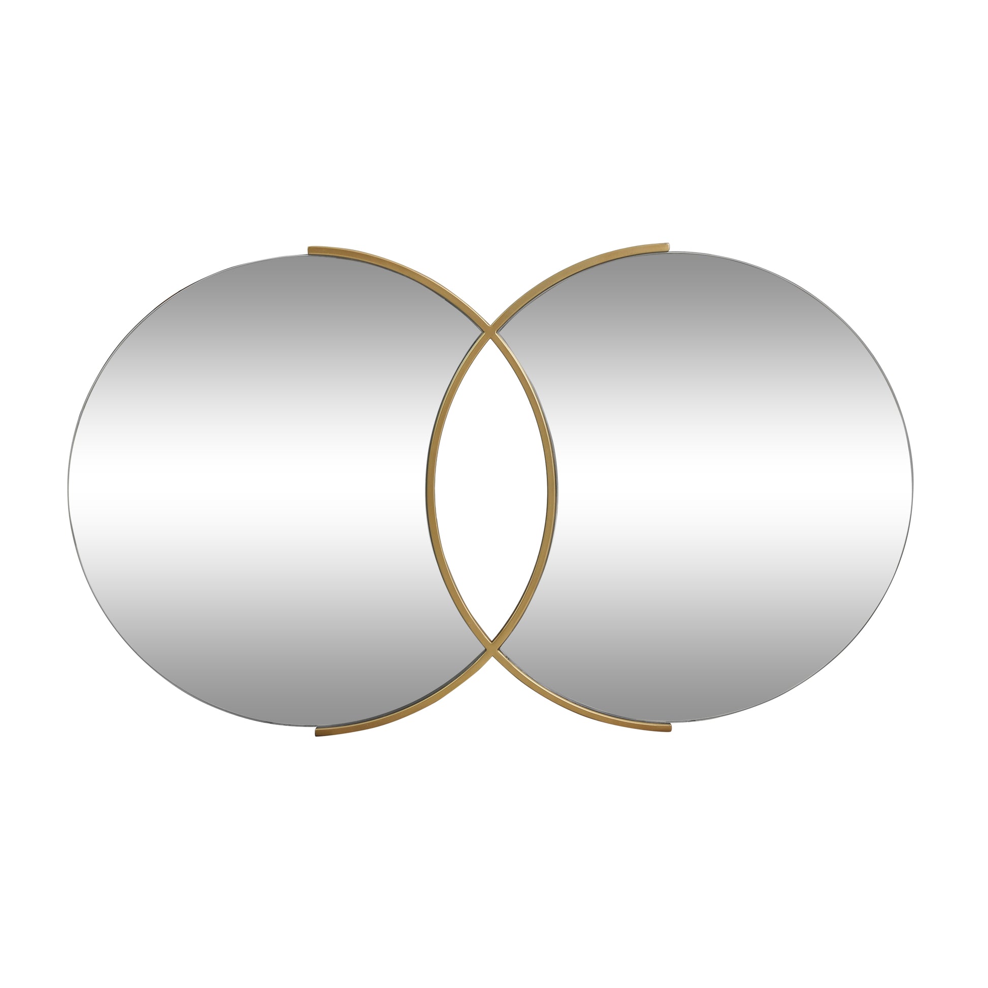 Wall Mirror Gold Iron