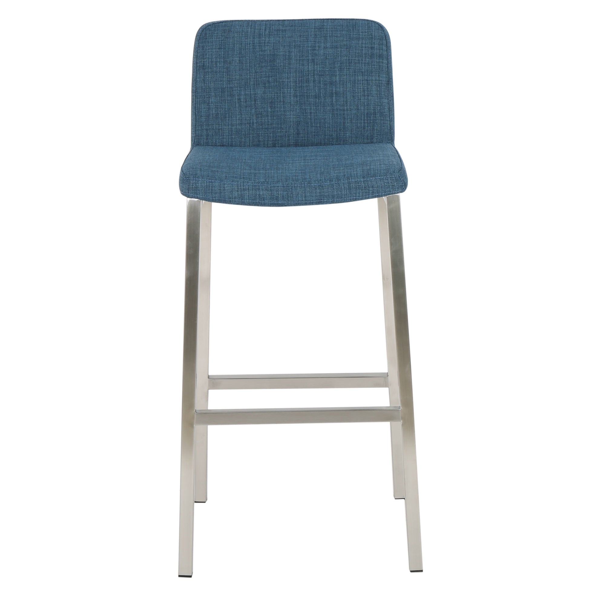 Barstool Blue Fabric