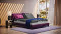 Goodvibesleep Calm Flex Head Mattress And Adjustable Base Comfort Ensemble, Queen Size Gray Foam Queen