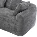 Coolmore Boucle Sofa 3 Seater For Living Room Oversized Comfy Sofa L Shape Sofa Couch With Chaise Home Furniture Sleeper Sectional Sofa For Apartment, Office Left Hand Facing Gray Gray Primary Living Space Foam Boucle 3 Seat