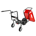 Wheelbarrow Electric Professional Specs This Wheelbarrow Uses An Electric 24V 250W Brushless Motor System, Powered By 2 12V 12Ah Motorized Wheelbarrow Black Red Classic,Industrial Stainless Steel