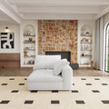 Cloud Modular Sectional Sofa With 2 Storage Ottomans,160.6