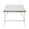 Rectangle Coffee Table Clear Glass