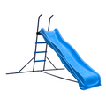 Xsl003 2.2M Kids Plastic Slide Indoor Freestanding Playground Equipment Children Plastic Slide Kids Indoor Slide Blue Blue Plastic