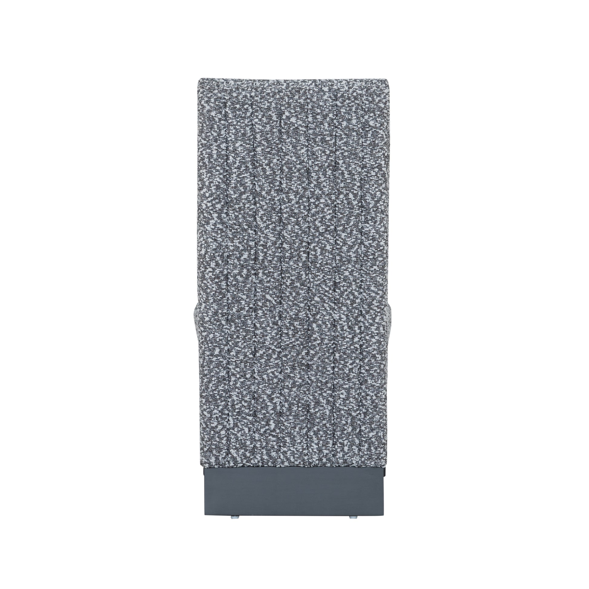 Stacey White And Grey Dining Chair Solid White Dining Room Rubberwood Solid Back 1 Marble Foam Wipe Clean Square Modern Side Chair Foam Rubber Wood