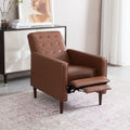 Recliner Light Brown Pu