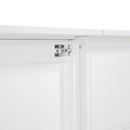 Full Size Murphy Bed With Drawers, Cabinets And Usb Ports,White Full White Mdf Lvl